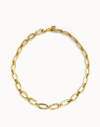 Link Chain Necklace Gold