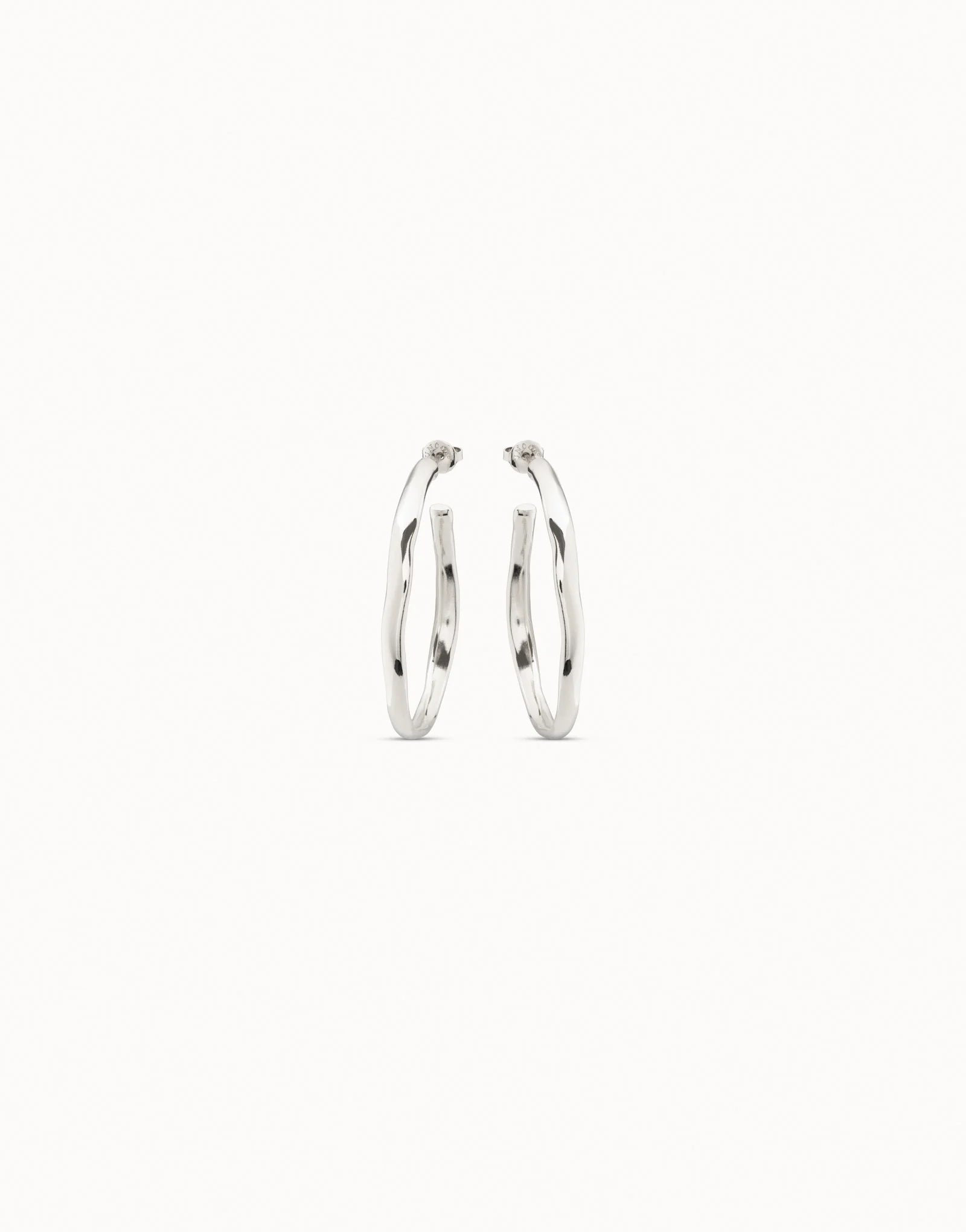 Open hoop earrings